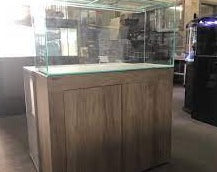 Load image into Gallery viewer, Tank and Cabinet 3 foot (White, Wood Grain, Black)