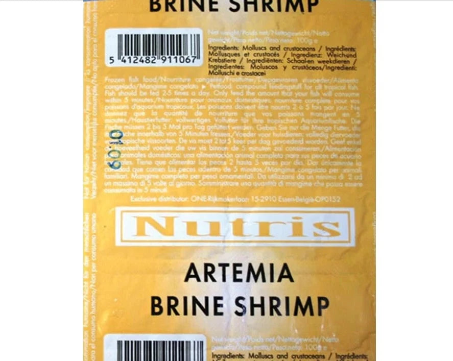 Nutris Frozen Brine Shrimp