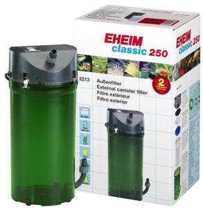 Eheim Classic 250 - 2213 (With Sponge Media) Canister Filter