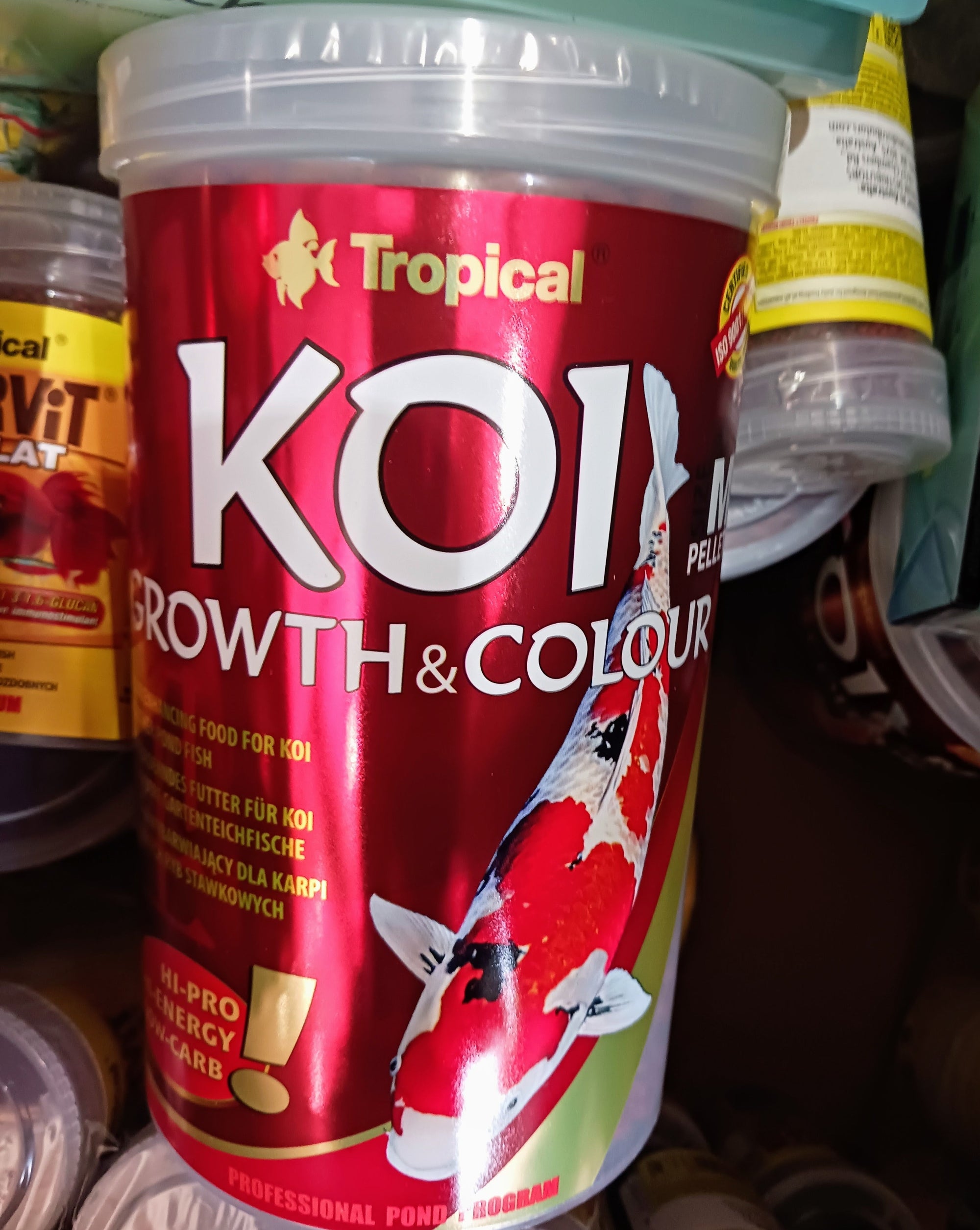 Koi Fish Growth & Colour - Medium Size Pellets - 350g