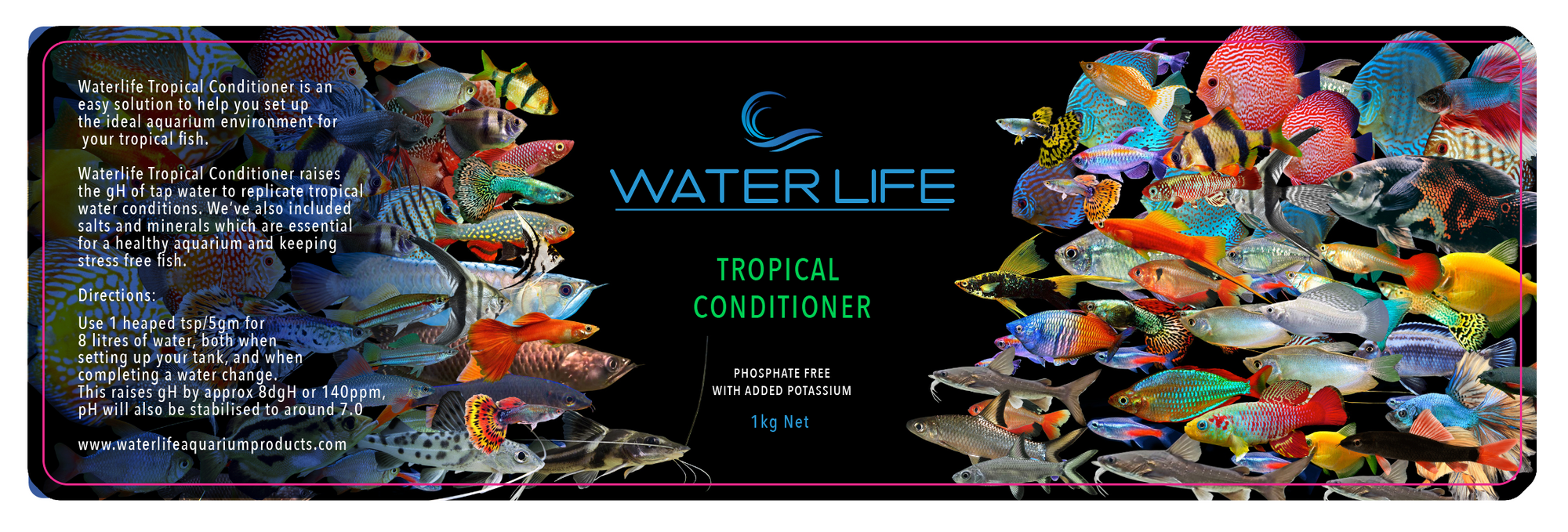 Waterlife Tropical Conditioner 500g