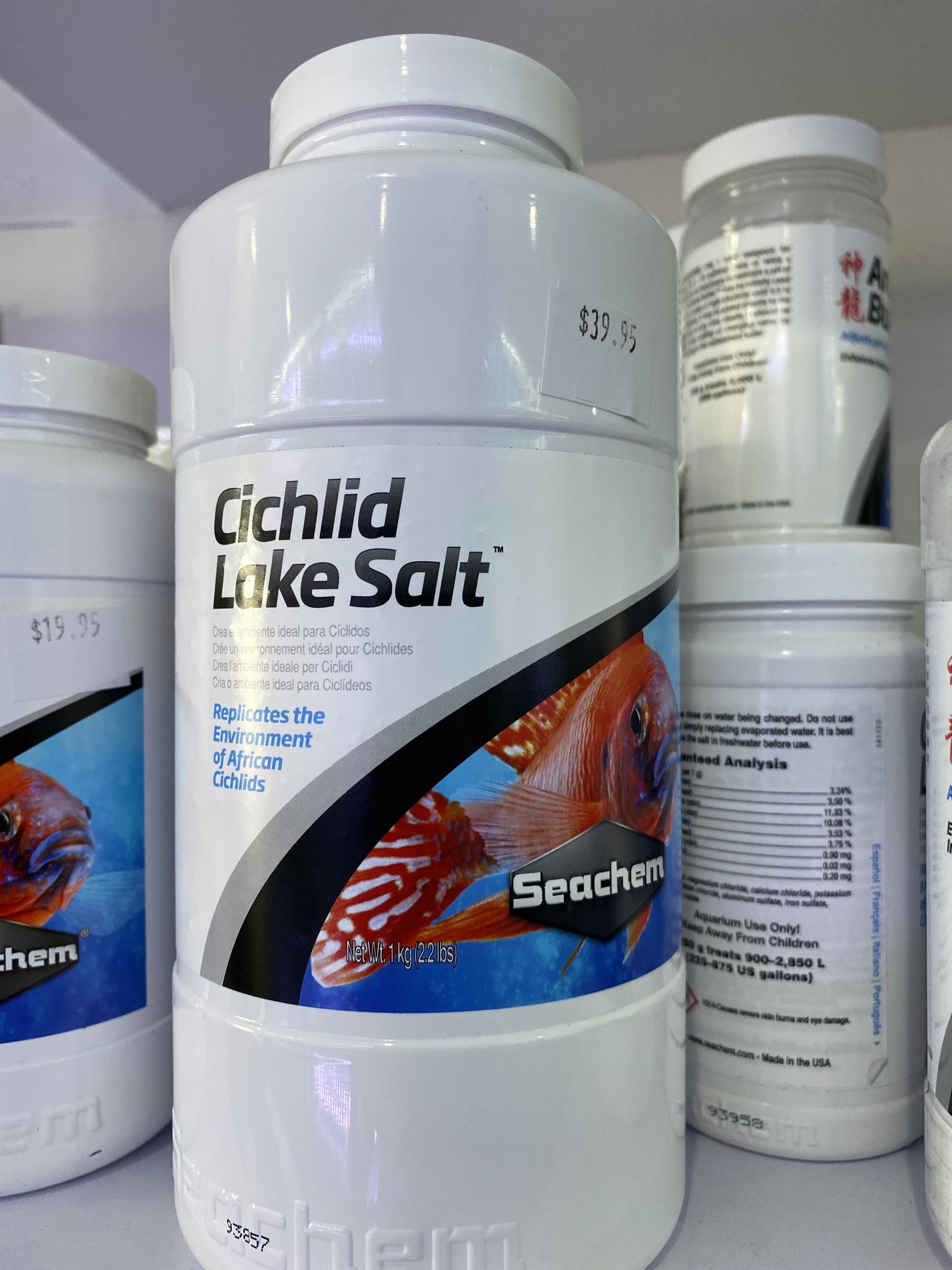 Seachem Cichlid Lake Salt 1KG